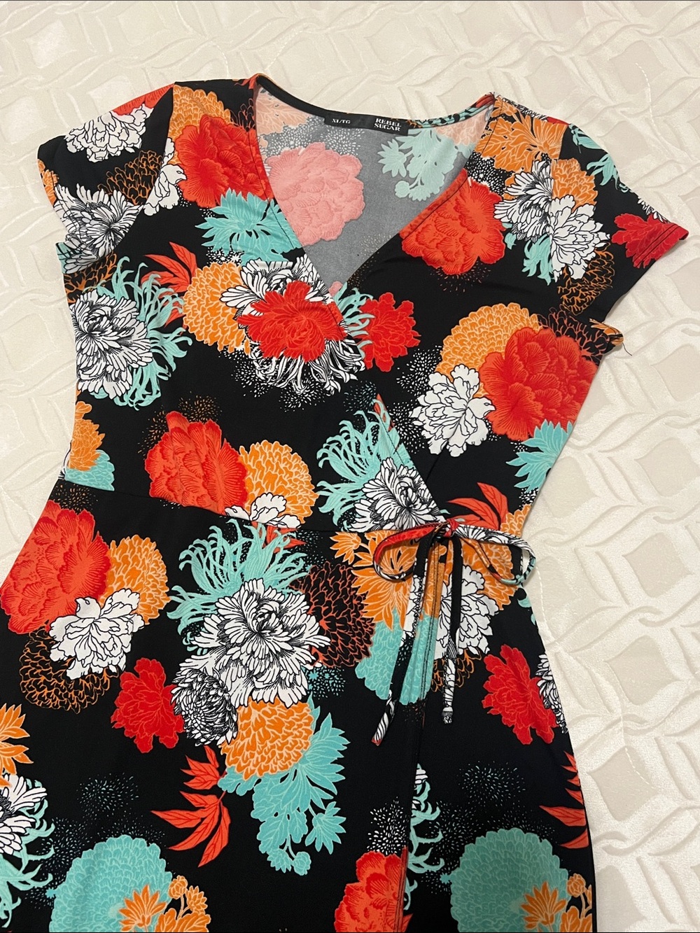 Rebel Sugar Floral Maxi Dress - Picture 2 of 10